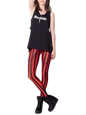 BlackMilk Beetlejuice Red Leggings Limited Edition